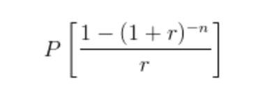 Understanding Present Value Formulas